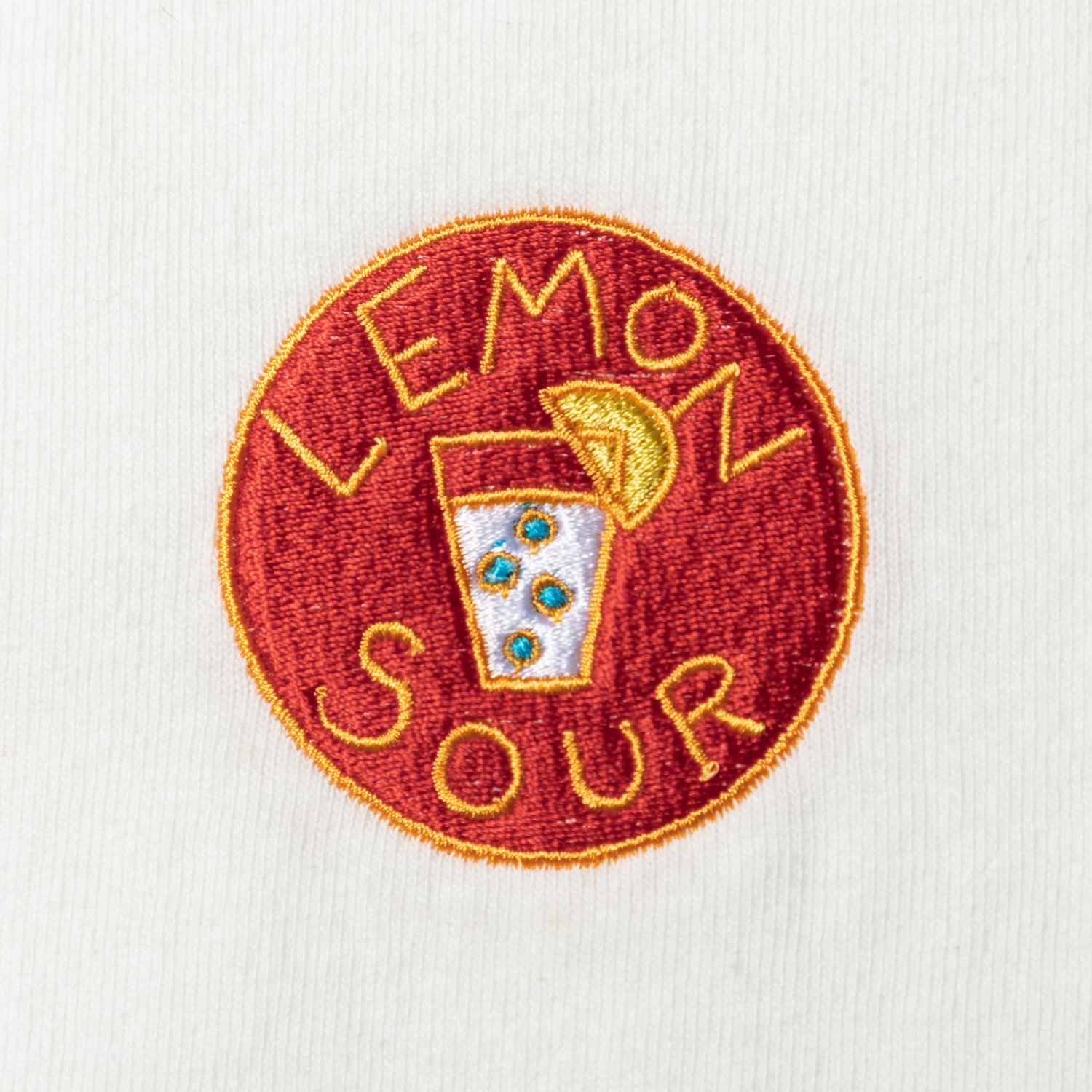 LEMON SOUR embroidery SS designed by Tomoo Gokita