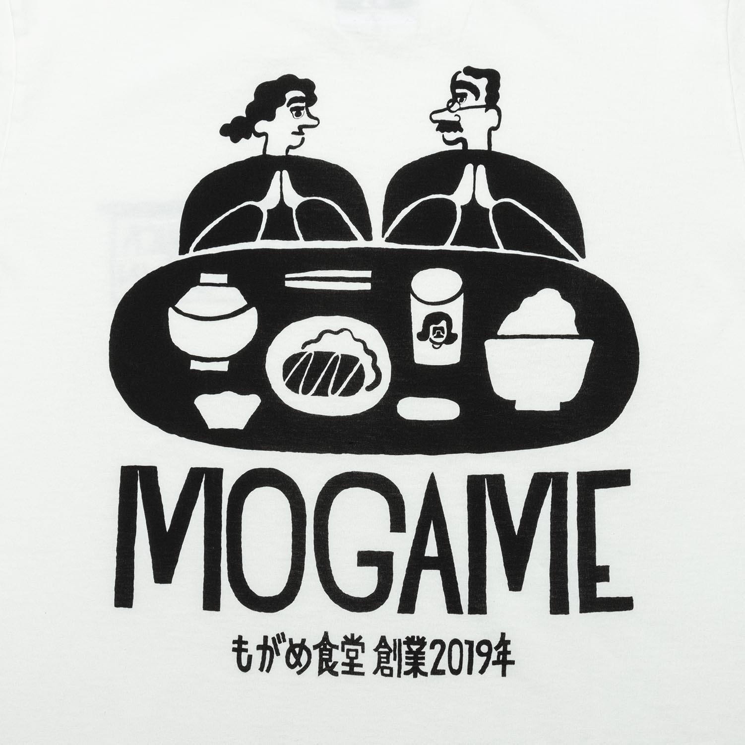 もがめ食堂 Tee designed by Yachiyo Katsuyama