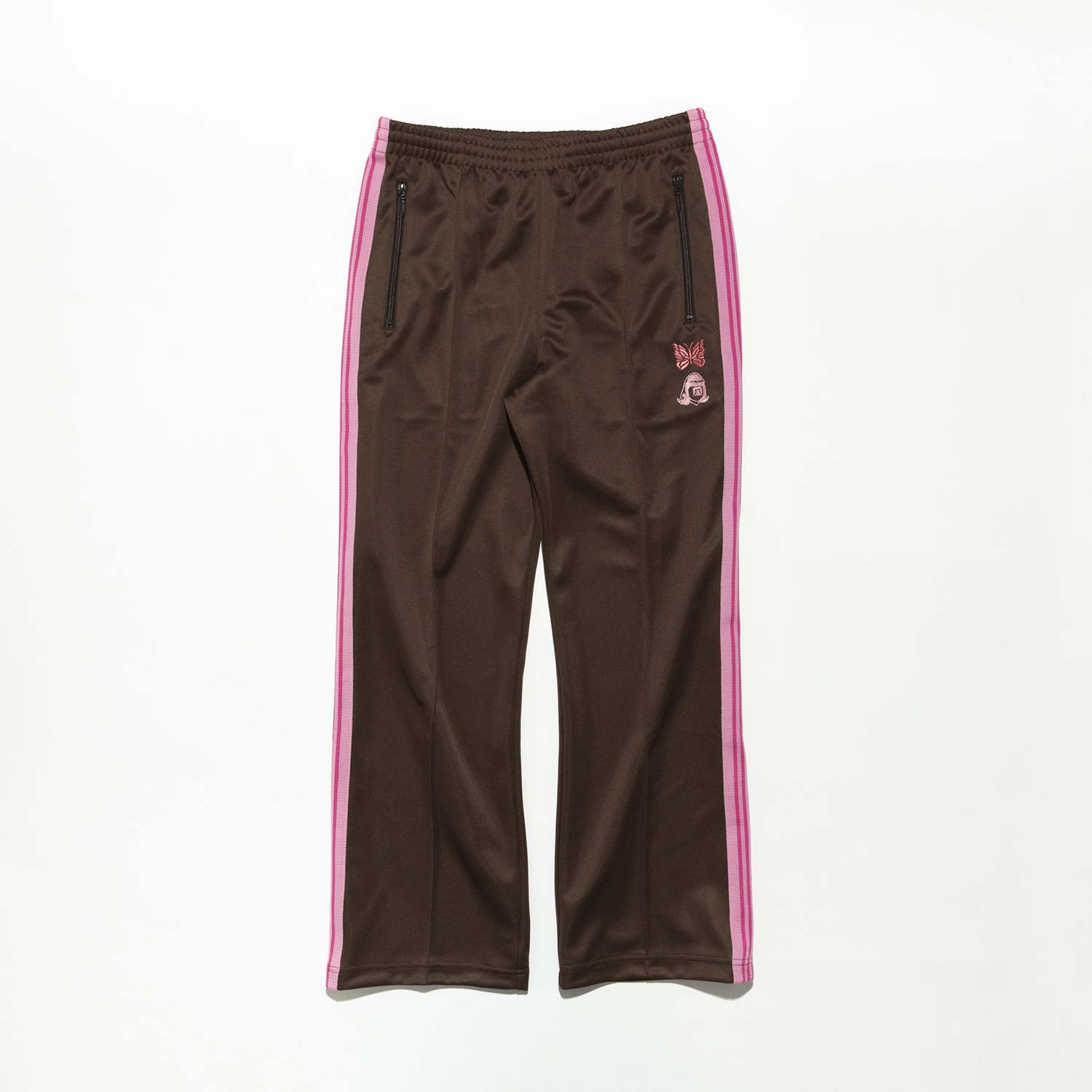 NEEDLES x TACOMA FUJI RECORDS TRACK PANTS POLY SMOOTH