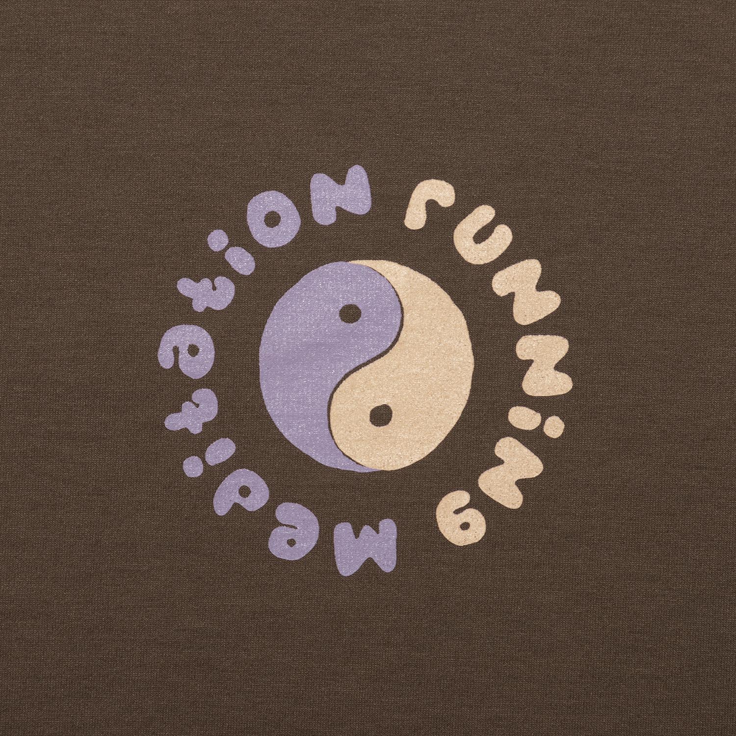 RUNNING MEDITATION Tee designed by Jerry UKAI
