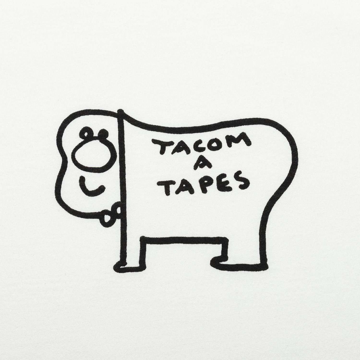 TACOMA TAPES Tee designed by Tomoo Gokita
