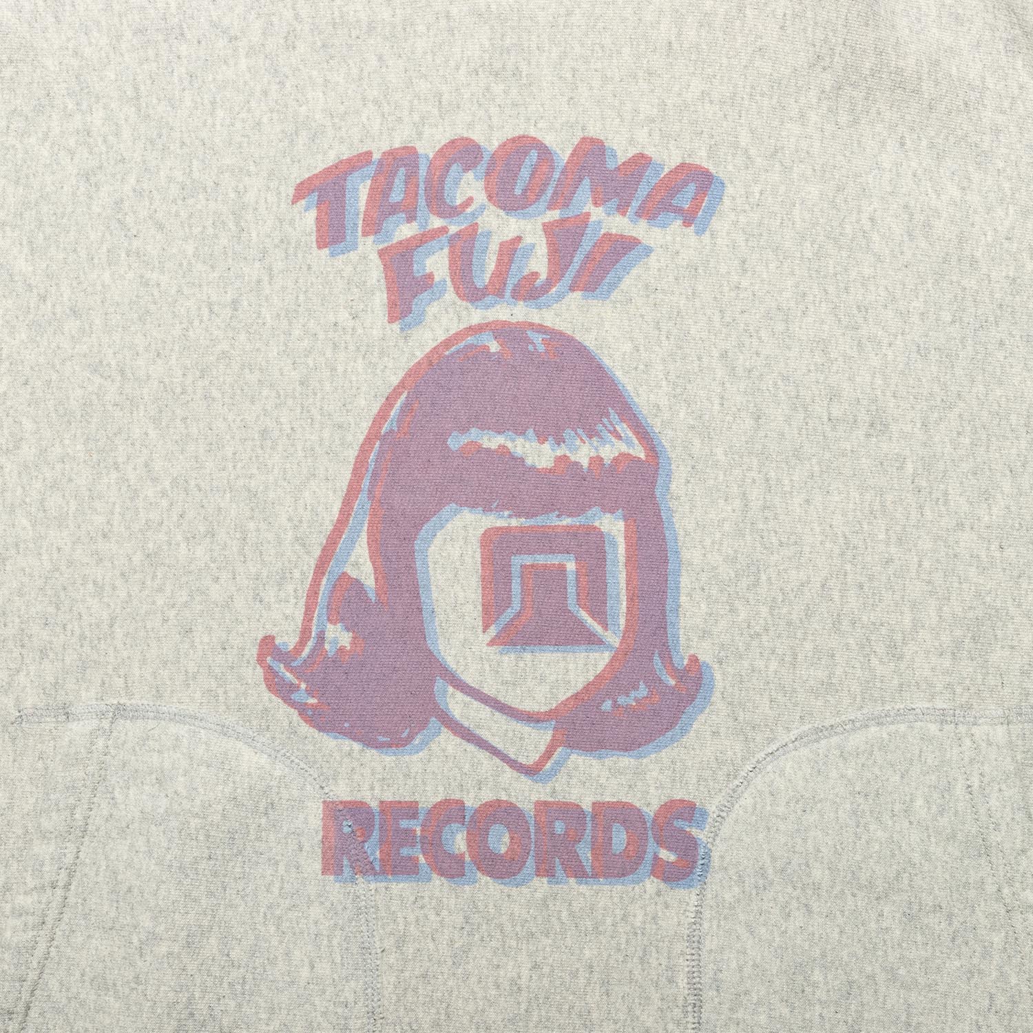 TACOMA FUJI RECORDS LOGO HOODIE designed by Tomoo Gokita