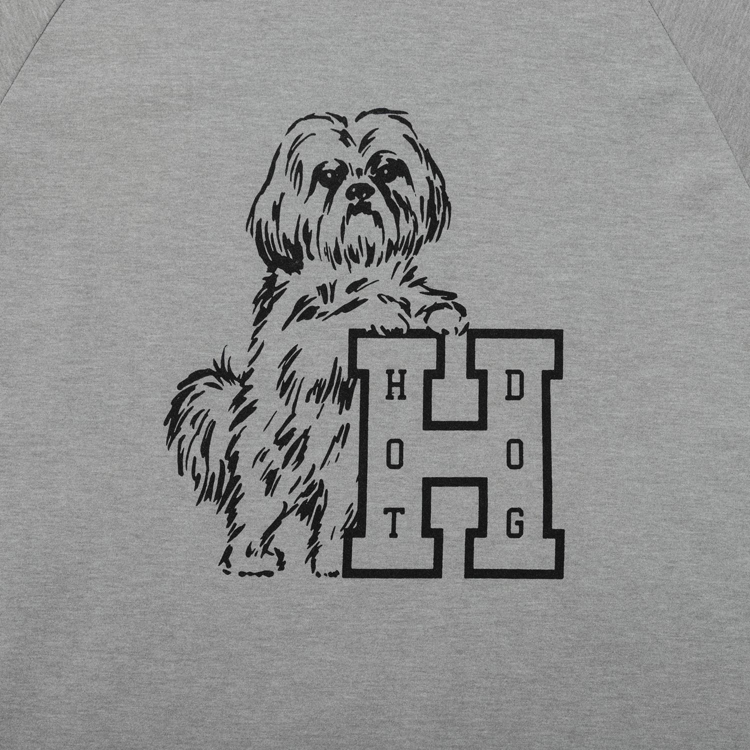 HOTDOG VINTAGE LOGO POLY LS designed by Hiroshi Iguchi